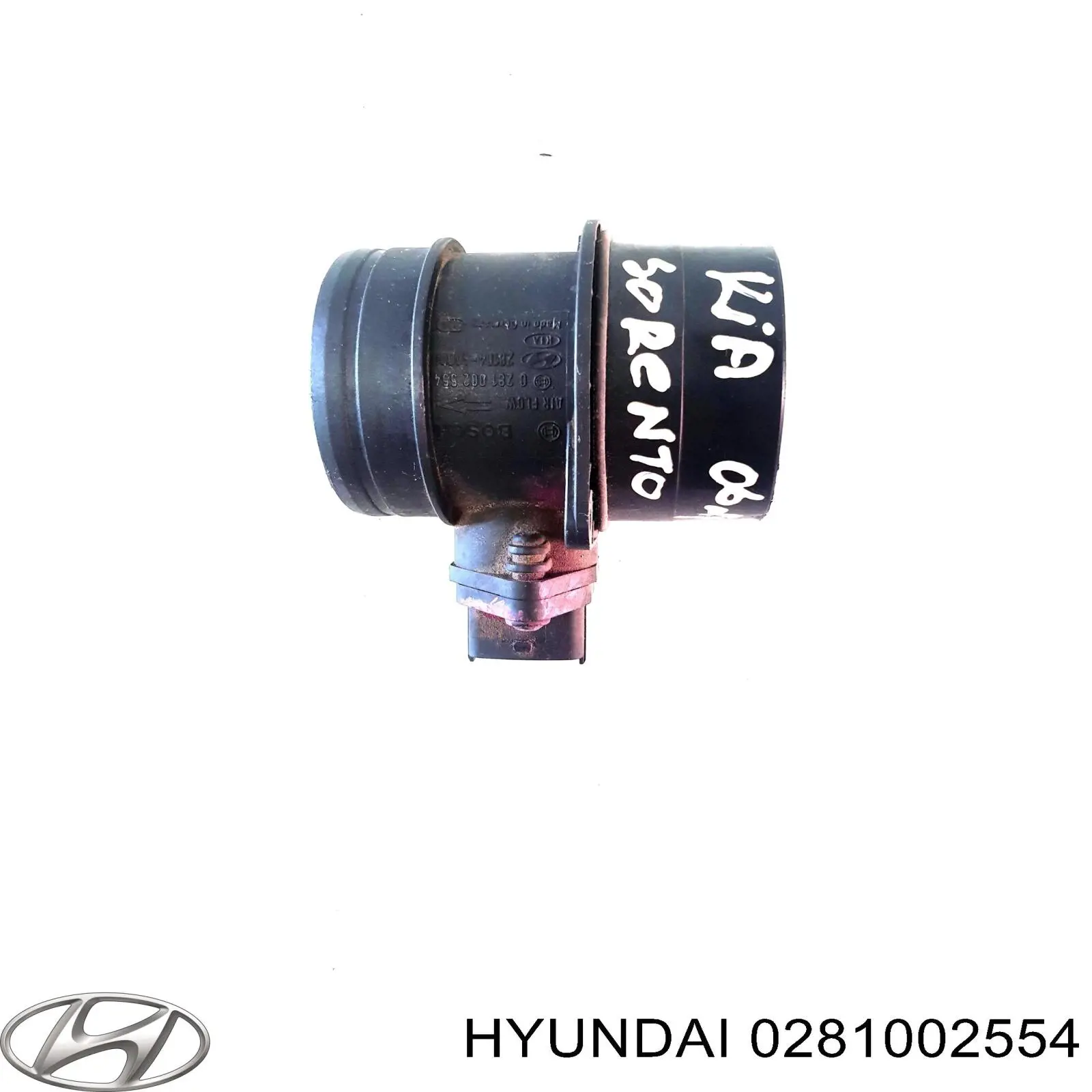 Medidor de flujo de aire Hyundai/Kia 0281002554 precio, desde 44,97 EUR