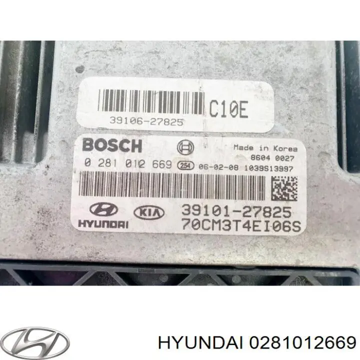 3910127825 Hyundai/Kia centralina del motor / modulo de control del motor (ecu)