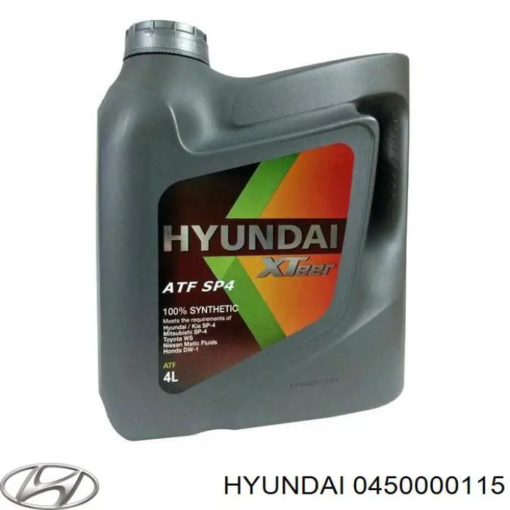 Aceite de transmisión Hyundai/Kia 0450000115