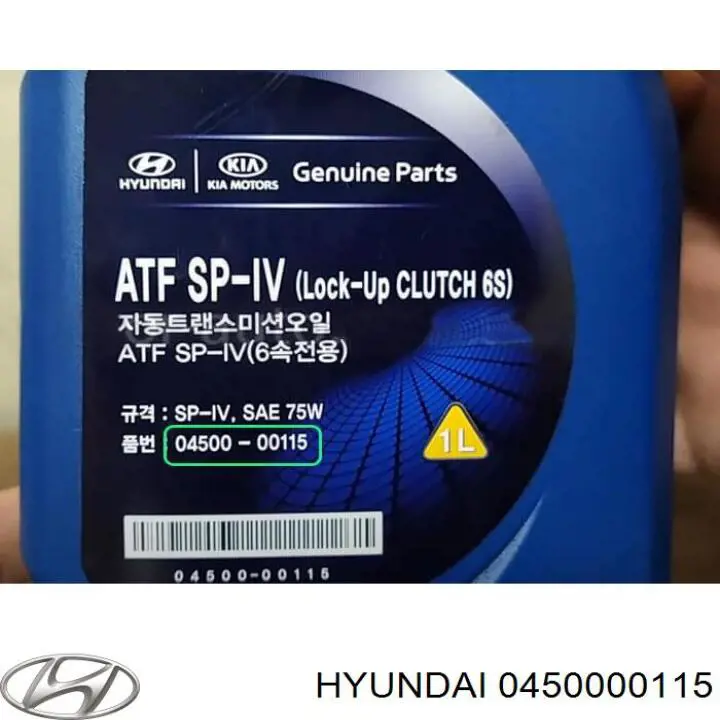 Comprar 0450000115 Hyundai/Kia Aceite caja de cambios