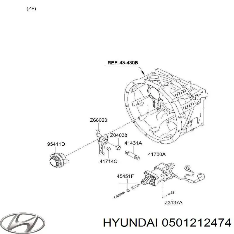 Bomba auxiliar de embrague Hyundai/Kia 0501212474 precio, desde 510,40 EUR