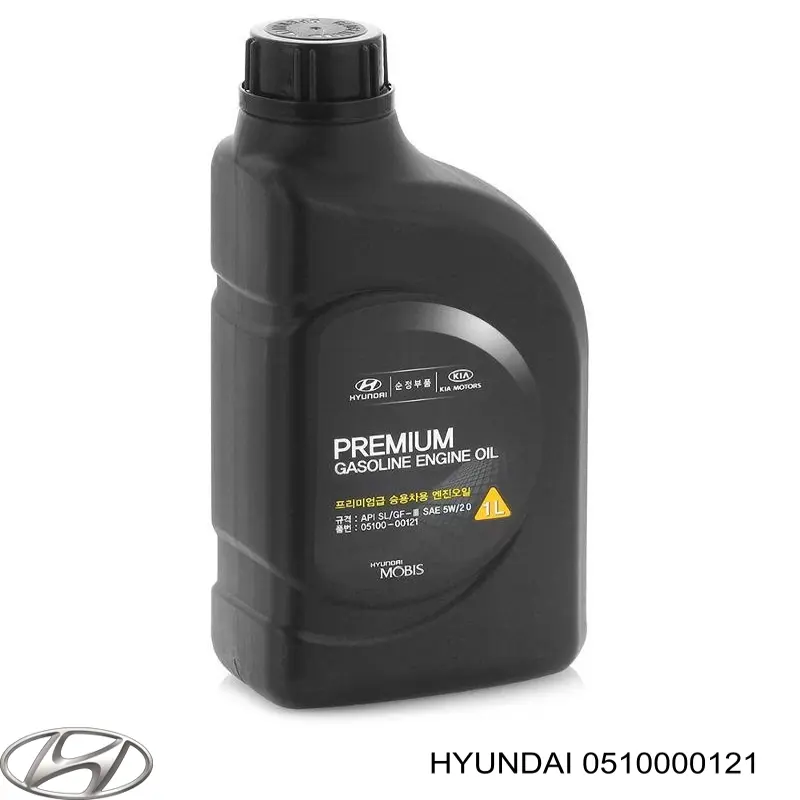 Hyundai/Kia Premium Gasoline Semi sintetico 1 L (0510000121)