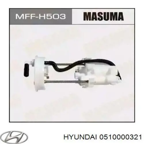 Aceite de motor HYUNDAI 0510000321