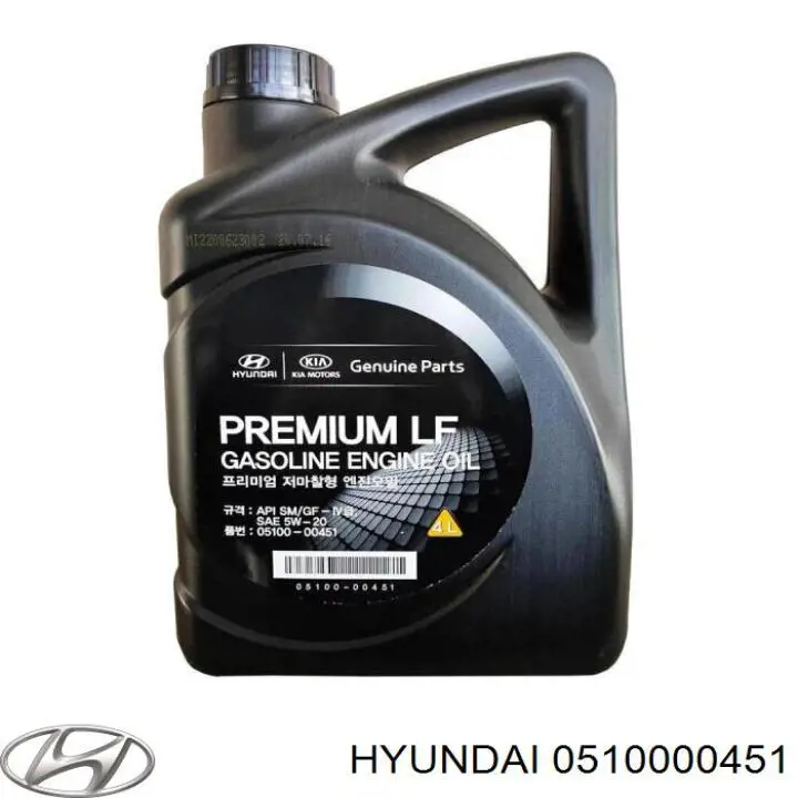 Aceite motor Hyundai/Kia 0510000451 precio, desde 50,82 EUR