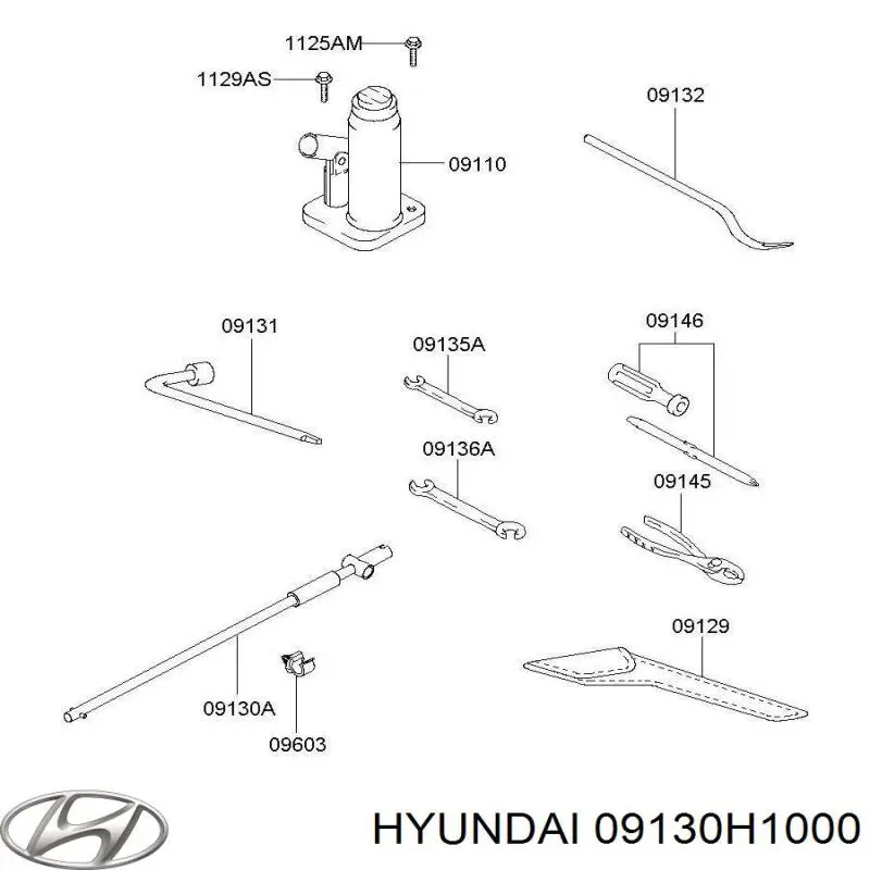 09130H1000 Hyundai/Kia