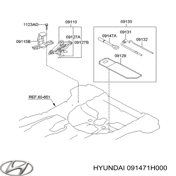 Gancho de remolcado Hyundai/Kia 091471H000 precio, desde 22,14 EUR