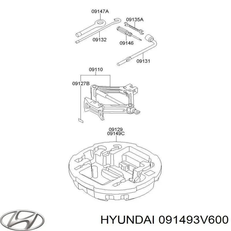 091493V600 Hyundai/Kia