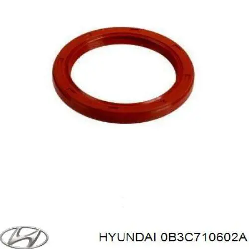 Anillo retén cigüeñal frontal Mazda B3C710602
