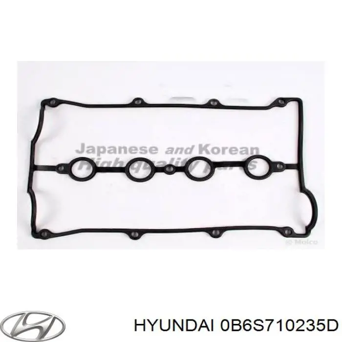 0B6S710235D Hyundai/Kia junta tapa de balancines