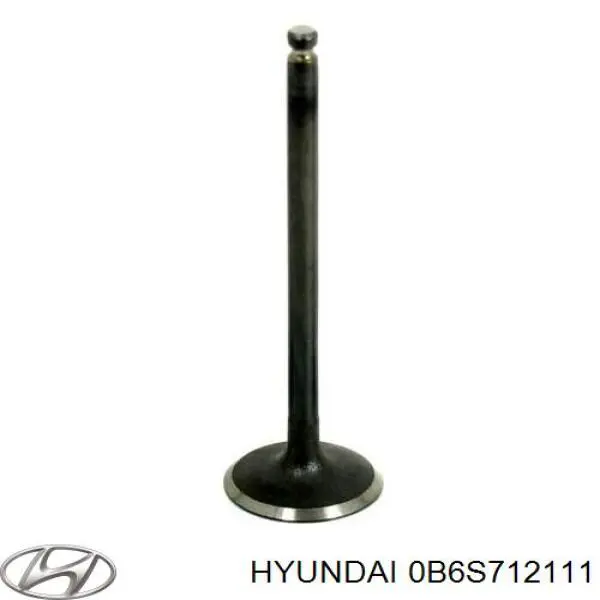 0B6S712111 Hyundai/Kia válvula de admisión