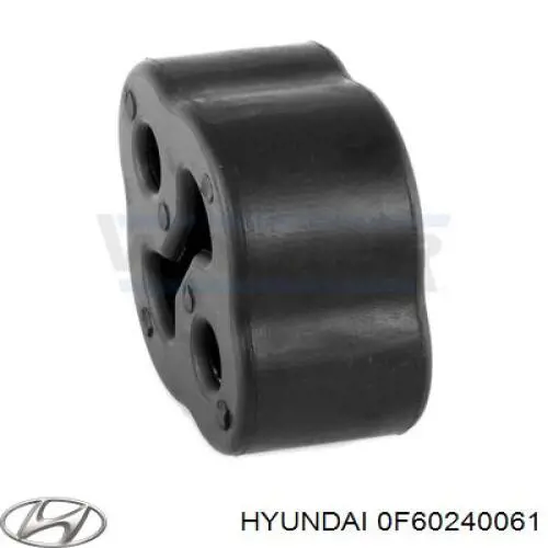 0F60240061 Hyundai/Kia soporte, silenciador