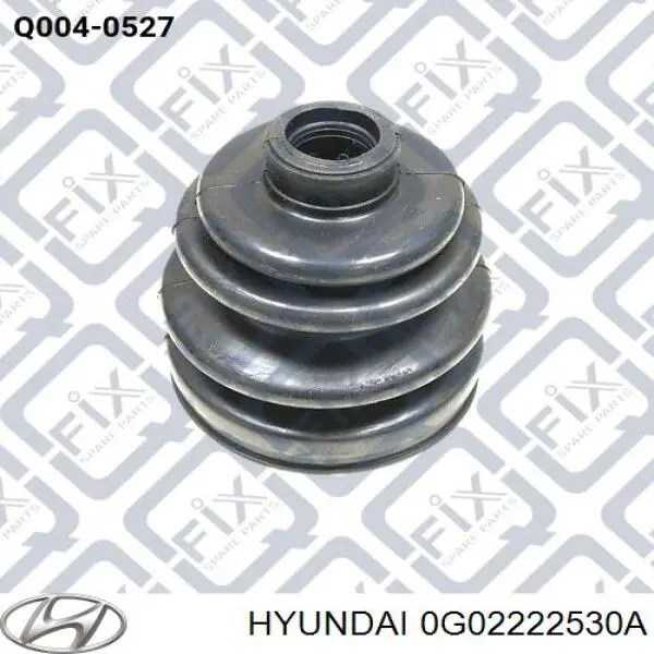 0G02222530A Hyundai/Kia fuelle, árbol de transmisión exterior izquierdo