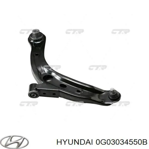 Rótula inferior de suspensión Hyundai/Kia 0G03034550B precio, desde 10,21 EUR
