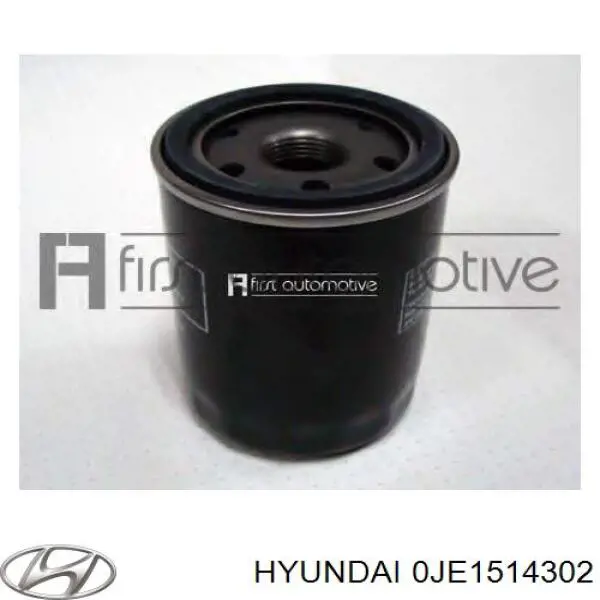 0JE1514302 Hyundai/Kia filtro de aceite