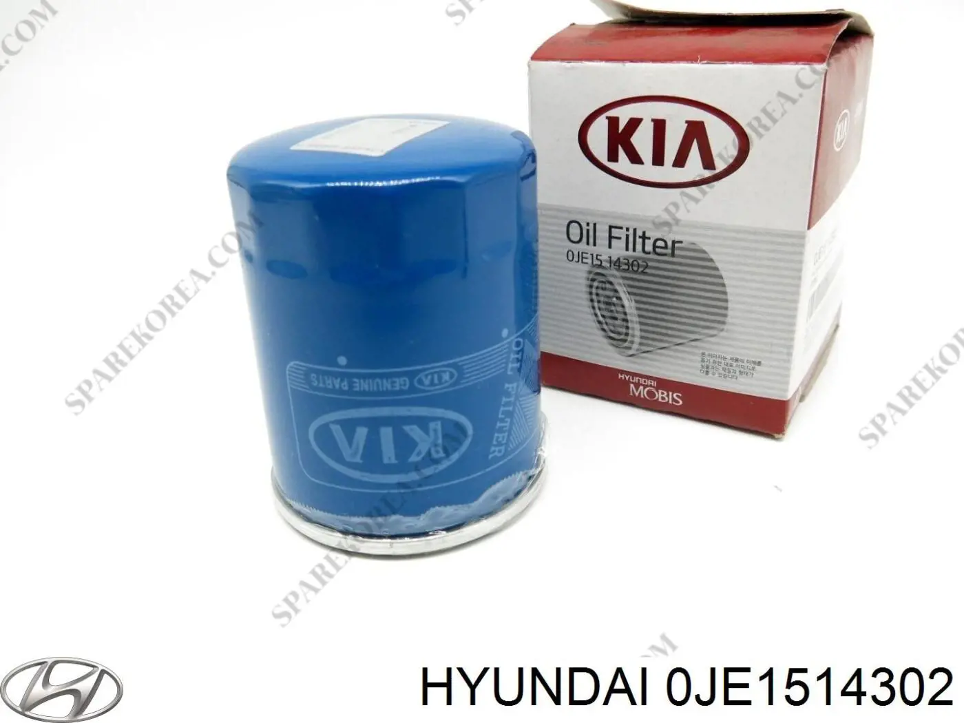 Filtro de aceite 0JE1514302 Hyundai/Kia