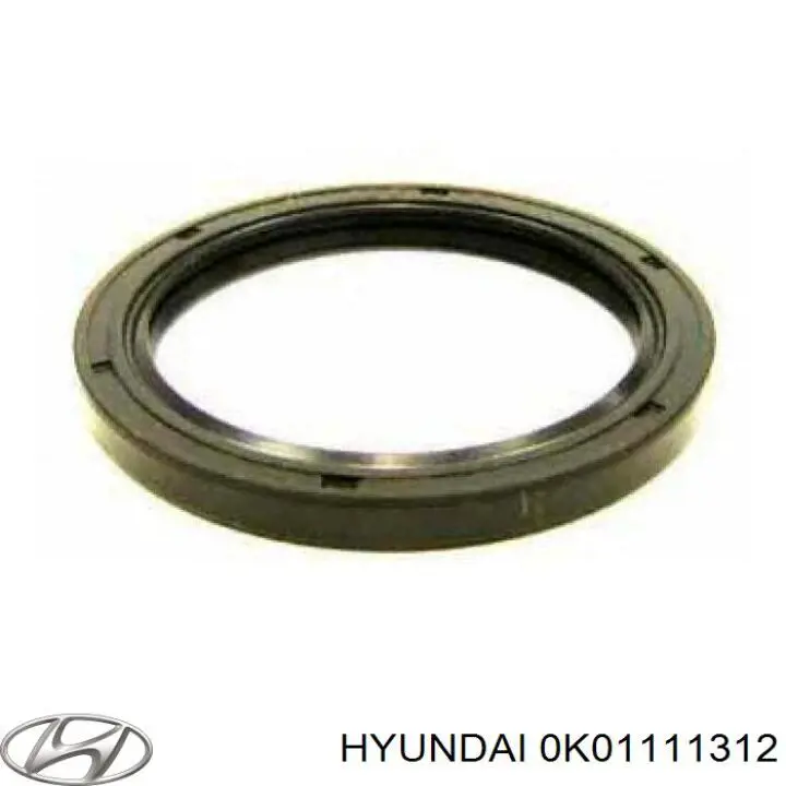 0K01111312 Hyundai/Kia anillo retén, cigüeñal