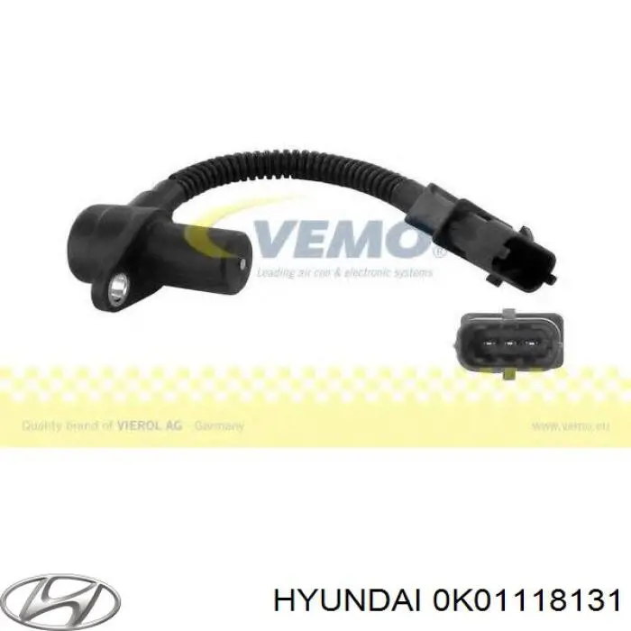 Comprar 0K01118131 Hyundai/Kia Sensor de posición del árbol de levas