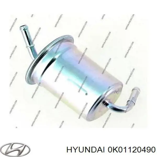 0K01120490 Hyundai/Kia filtro combustible