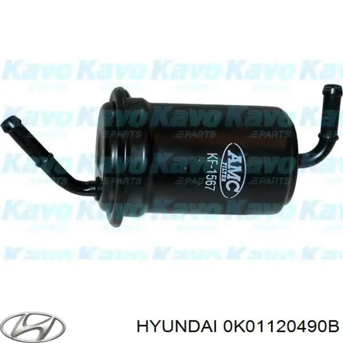 0K01120490B Hyundai/Kia filtro combustible