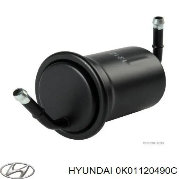0K01120490C Hyundai/Kia filtro de combustible