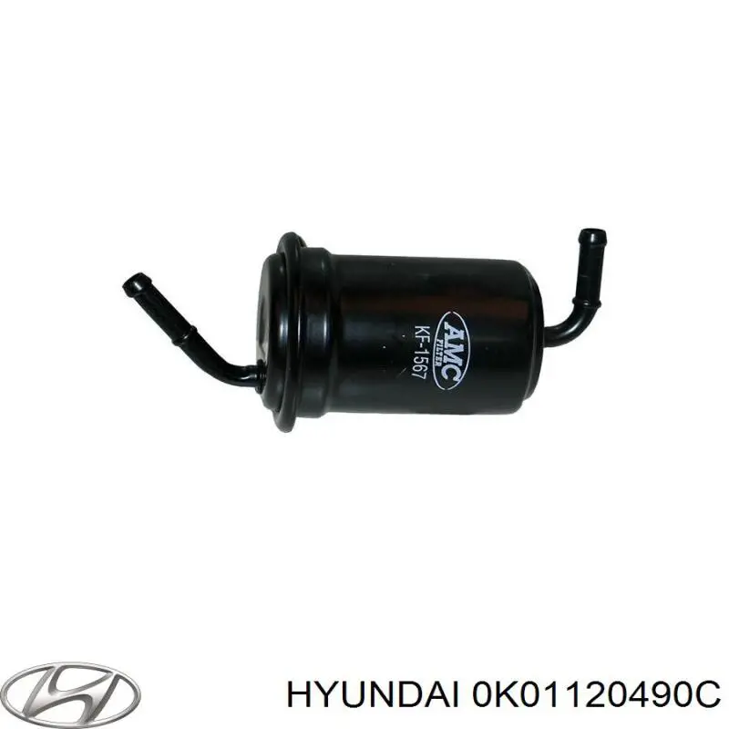 Comprar 0K01120490C Hyundai/Kia Filtro diesel