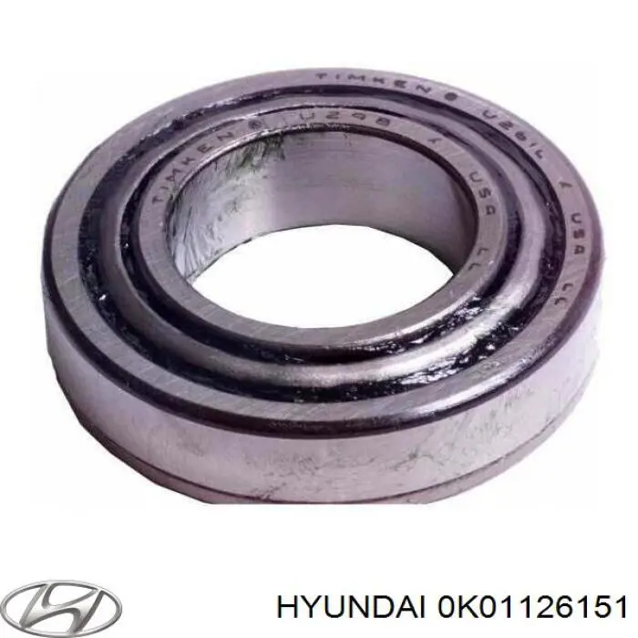 0K01126151 Hyundai/Kia cojinete de rueda trasero