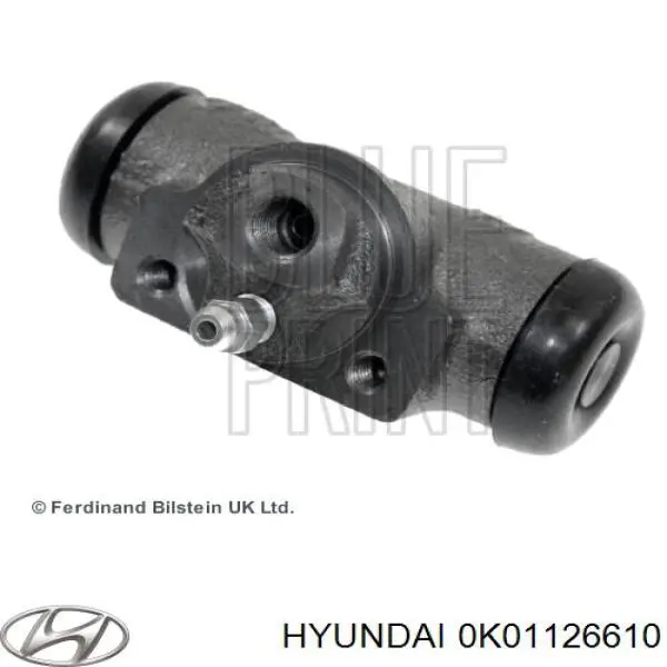 Cilindro de freno de rueda trasera 0K01126610 Hyundai/Kia
