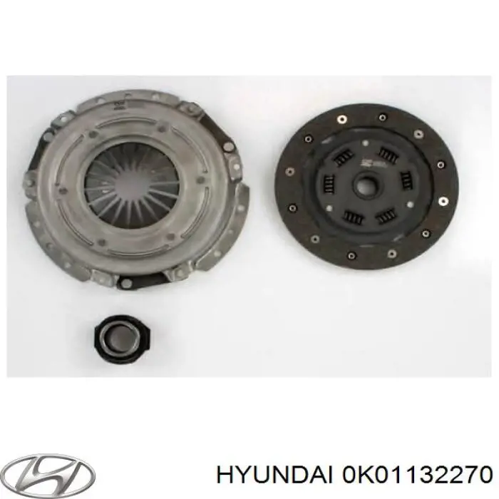 0K01132270 Hyundai/Kia barra de acoplamiento izquierda