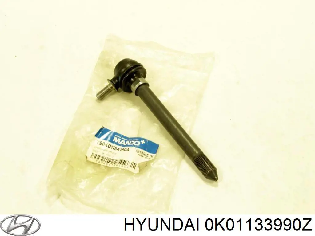 0K01133990Z Hyundai/Kia pinza de freno delantera izquierda