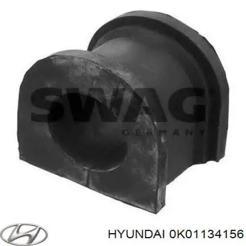 0K01134156 Hyundai/Kia casquillo de barra estabilizadora delantera