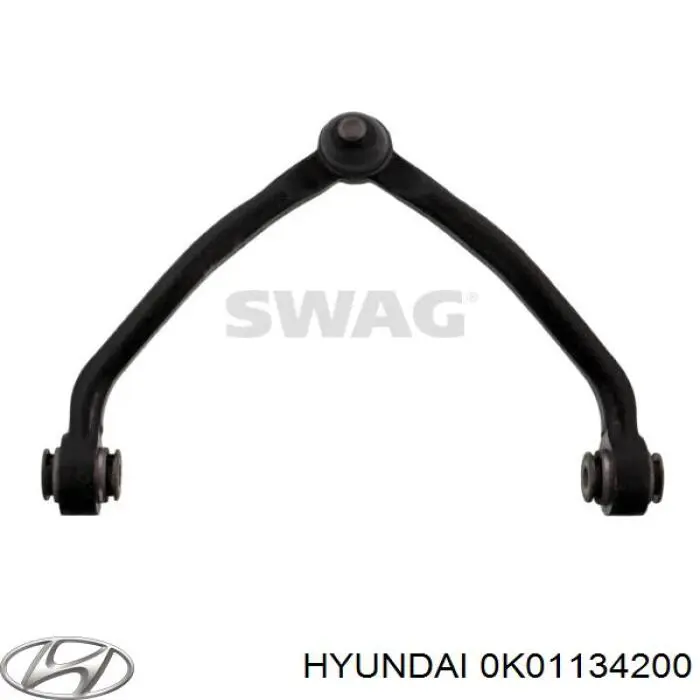 Brazo superior izquierdo/derecho de suspensión delantera OKO1134200 Hyundai/Kia