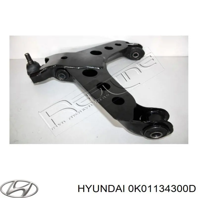 0K01134300D Hyundai/Kia barra oscilante, suspensión de ruedas delantera, inferior izquierda/derecha