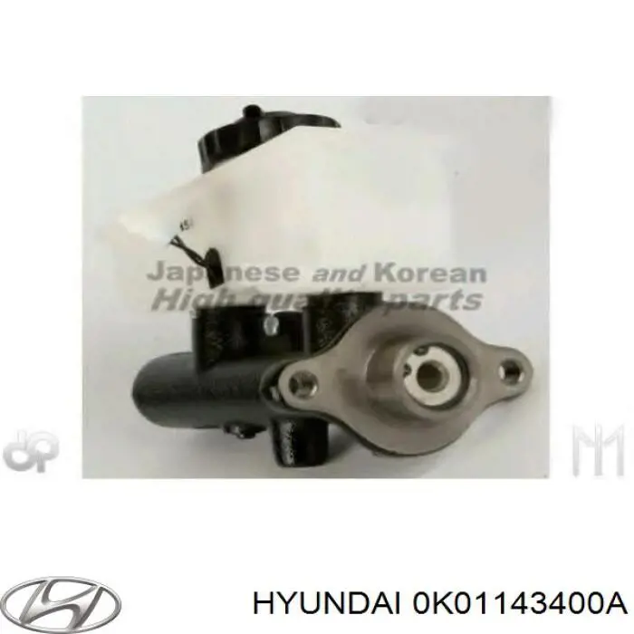 0K01143400A Hyundai/Kia bomba de freno