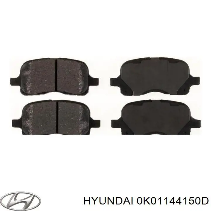 Cable para freno de mano delantero Hyundai/Kia 0K01844150C