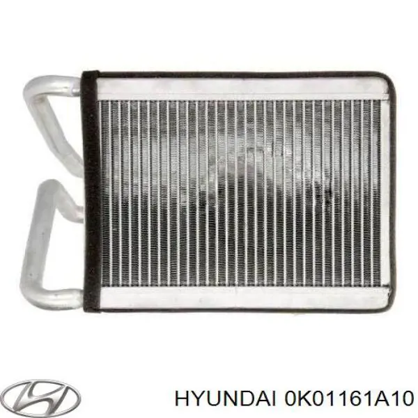 0K01161A10 Hyundai/Kia radiador calefacción