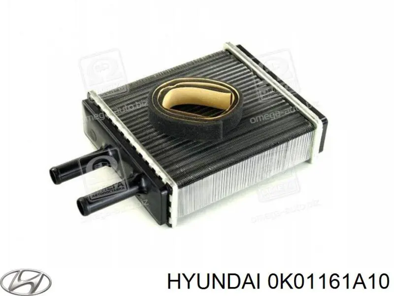 Radiador calefacción 0K01161A10A Hyundai/Kia