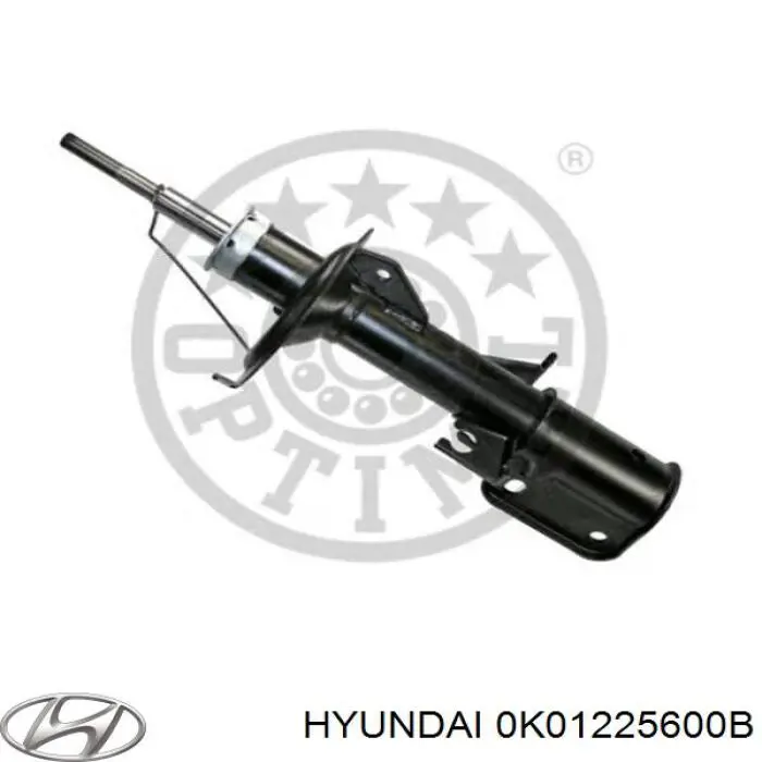 0K01225600B Hyundai/Kia árbol de transmisión delantero izquierdo