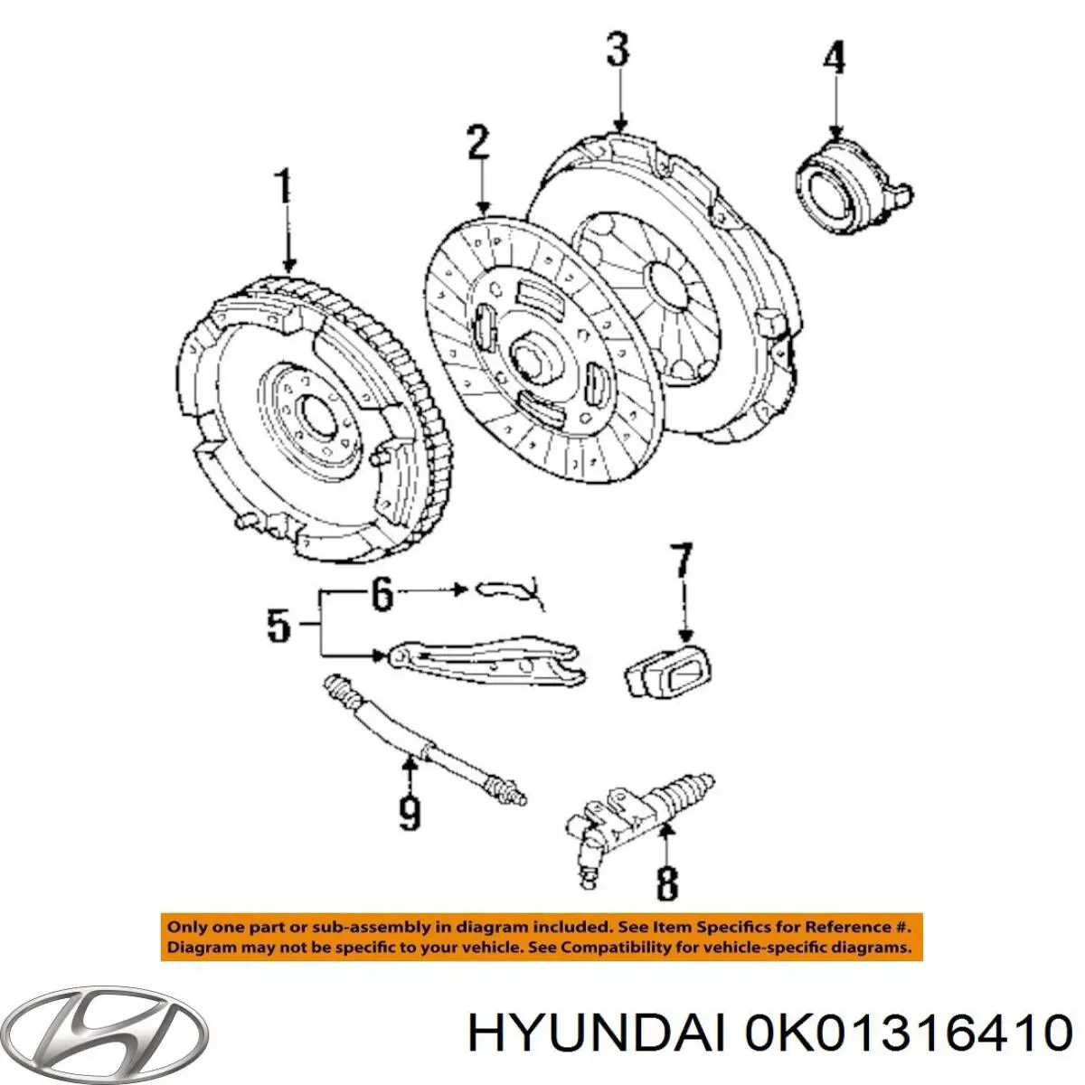 0K01316410A Hyundai/Kia plato de presion del embrague funcion