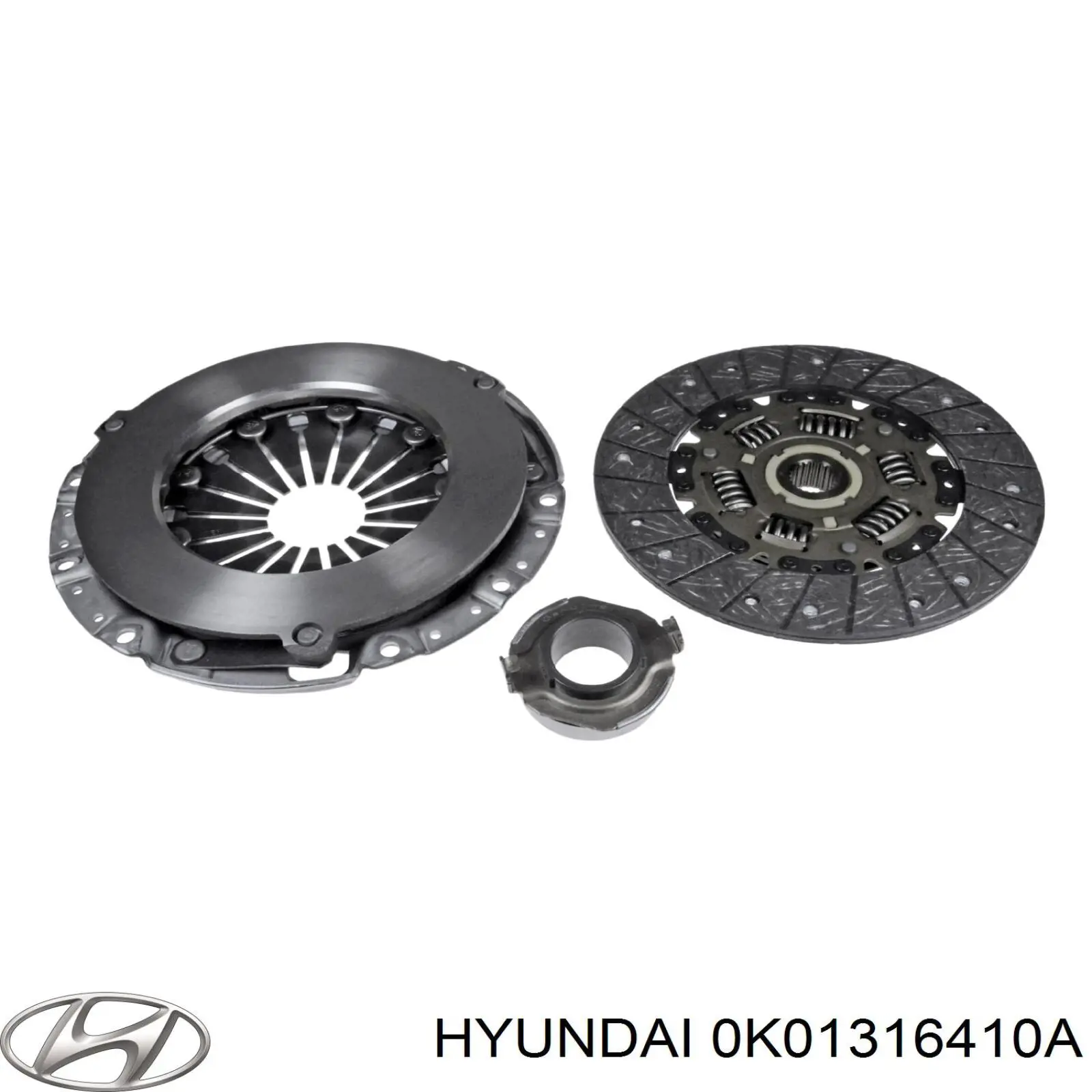 0K01316410A Hyundai/Kia plato de presión del embrague