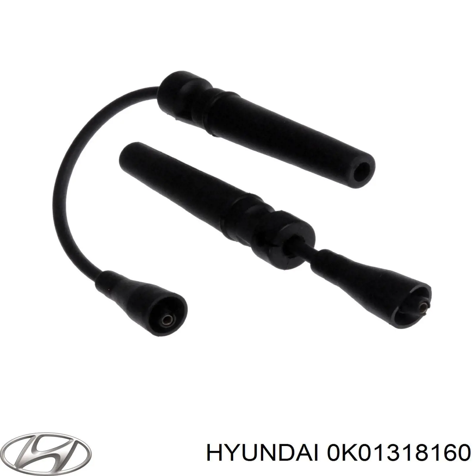 0K01318160 Hyundai/Kia cable de encendido, cilindro №1