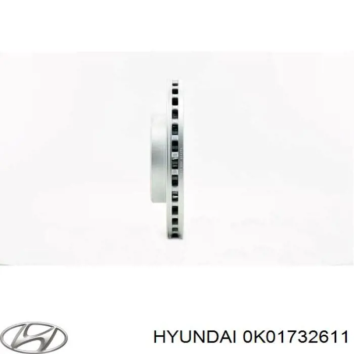 Correa de alternador 0K01732611 Hyundai/Kia