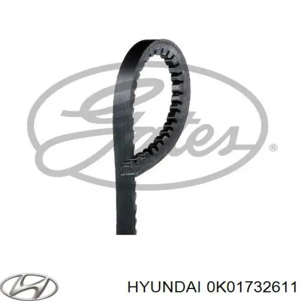 Comprar 0K01732611 Hyundai/Kia Correa trapezoidal