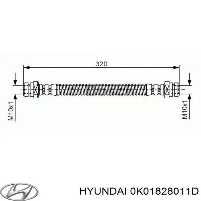 Muelle de suspensión trasero Hyundai/Kia 0K01828011D precio, desde 40,22 EUR