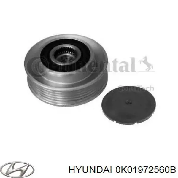 0K01972560B Hyundai/Kia mecanismo de elevalunas, puerta trasera derecha