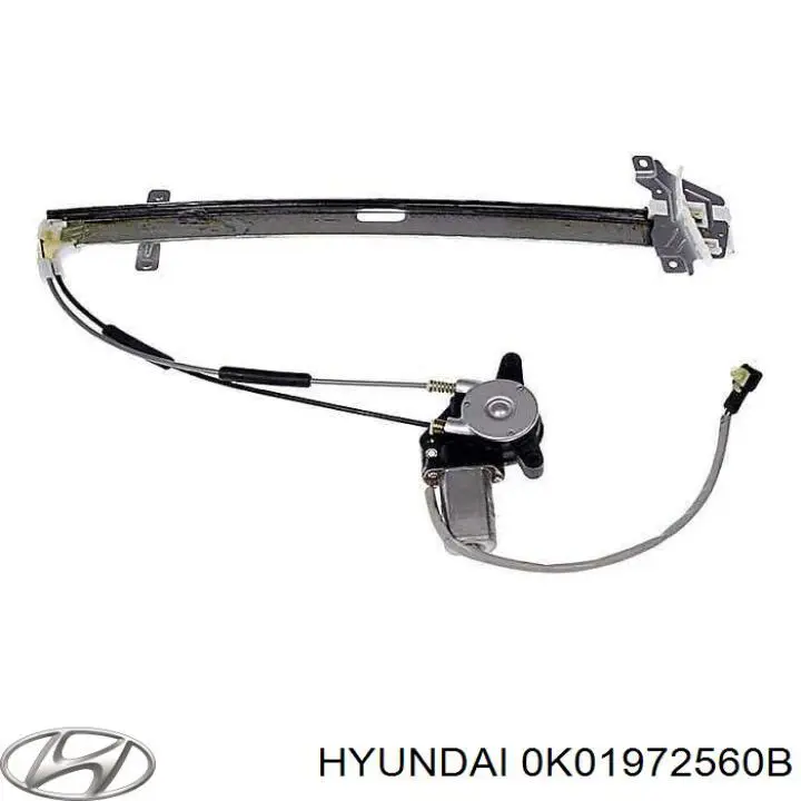 Comprar 0K01972560 Hyundai/Kia Mecanismo de elevalunas de la puerta trasera derecha