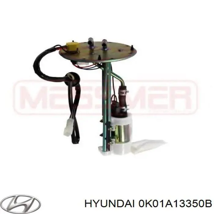 0K01A13350B Hyundai/Kia bomba de combustible eléctrica sumergible