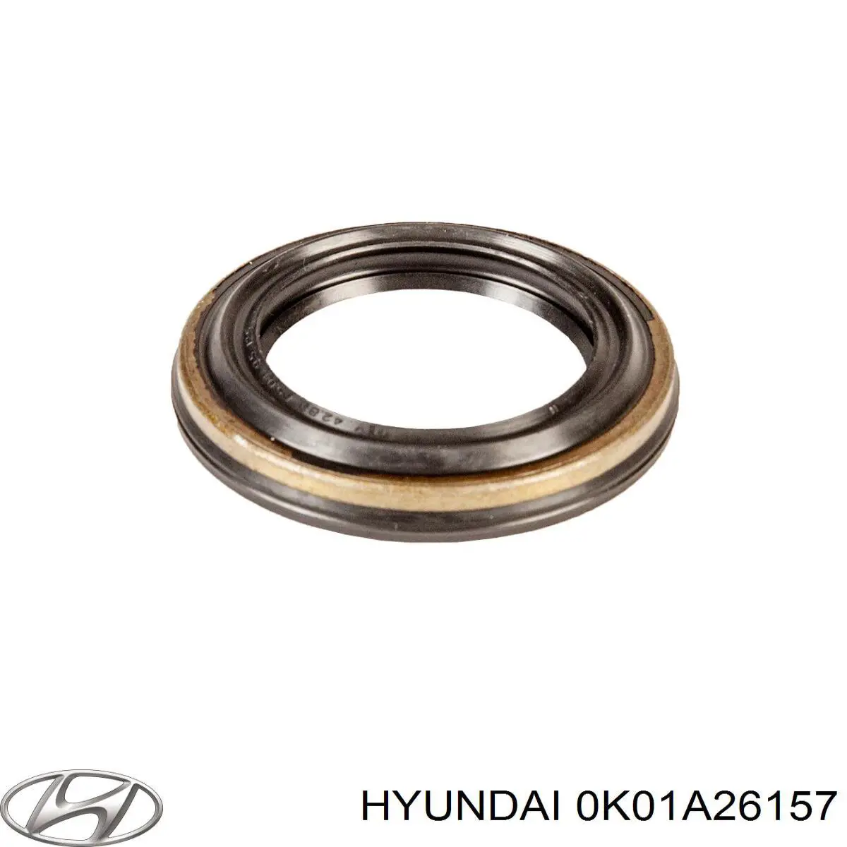 0K01A26157 Hyundai/Kia sello de aceite cubo trasero exterior