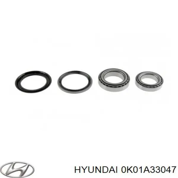 Cojinete interno del cubo de rueda delantera Hyundai/Kia 0K01A33047 precio, desde 17,85 EUR