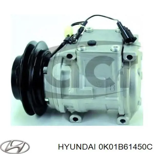 0K01B61450C Hyundai/Kia compresor de aire acondicionado