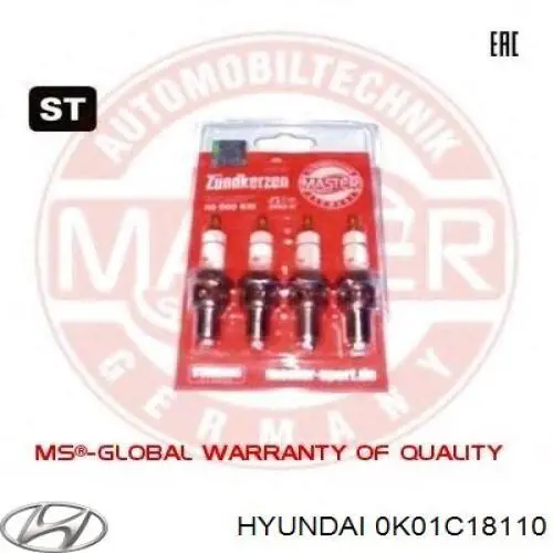Bujías Hyundai/Kia 0K01C18110 precio, desde 16,99 EUR